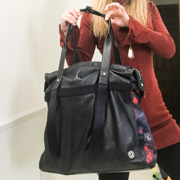 Lululemon follow your bliss navy gym yoga bag - Picture 2 of 7